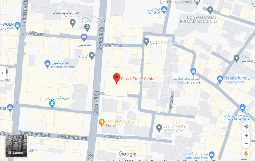 لوکیشین ایران صنیع