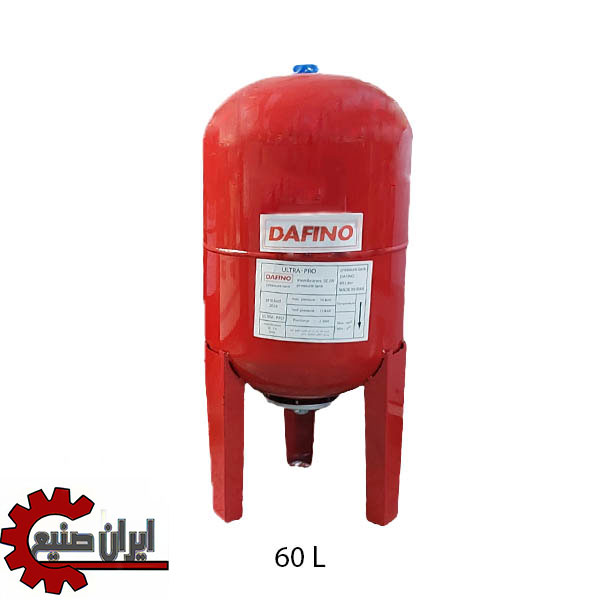 منبع تحت فشار 60 لیتر ساده DAFINO