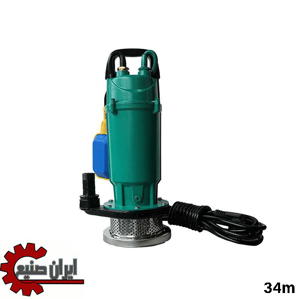 پمپ کفکش 34 متری فلوتردار 1 اینچ اسکواردی مدل IC-1.5-34-0.75F